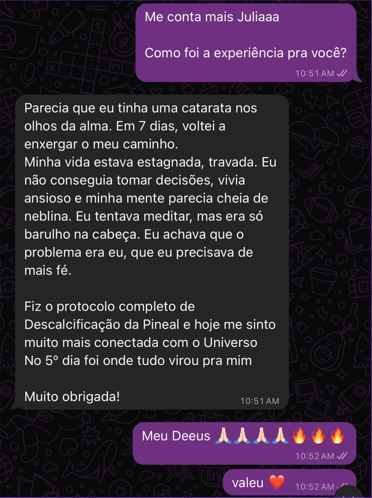 Depoimento WhatsApp 3